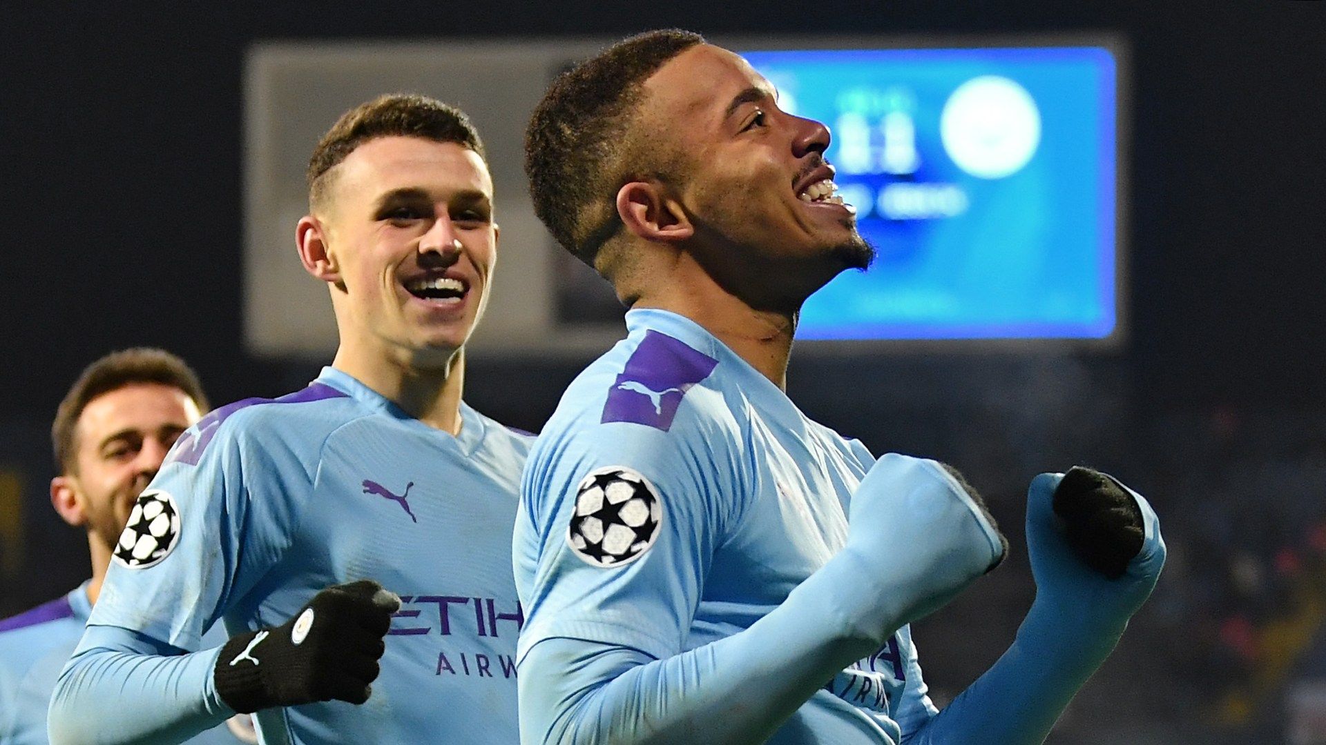Gabriel Jesus Man City Dinamo Zagreb Champions League 11 12 2019