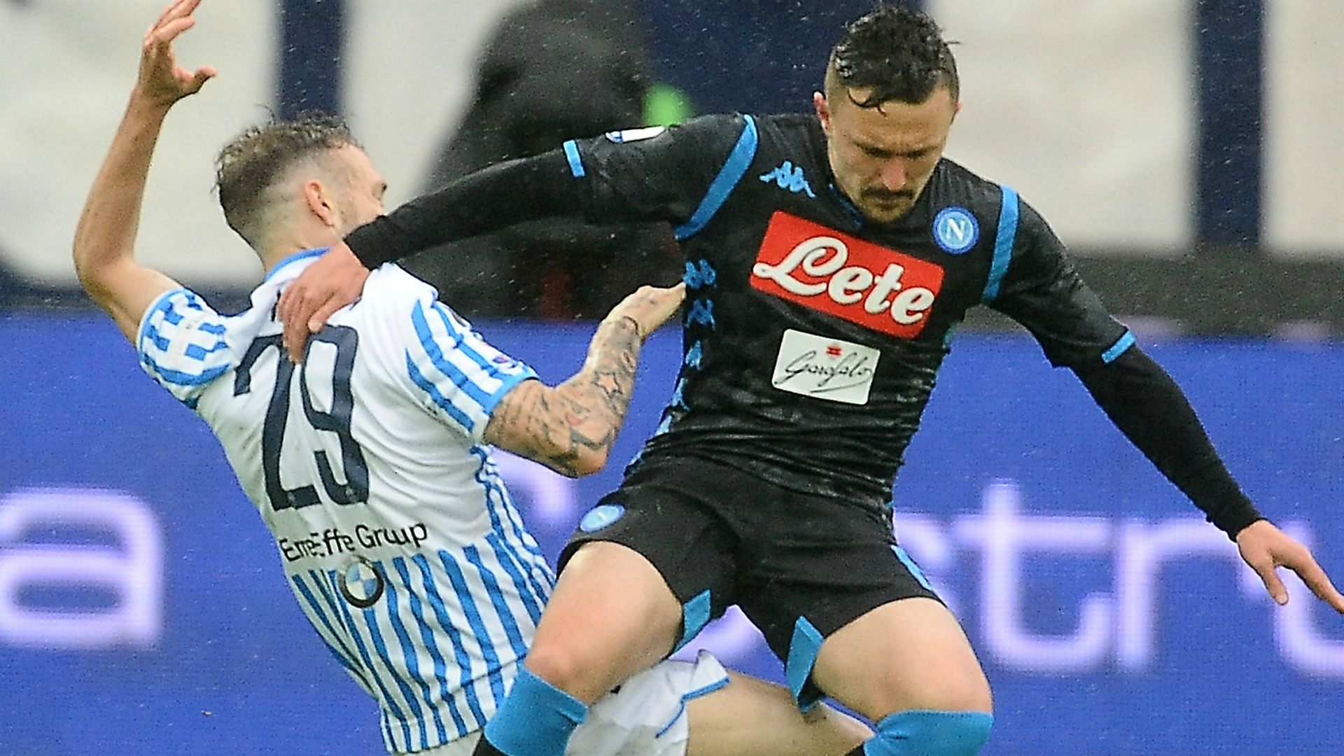 Floccari SPAL Napoli Serie A