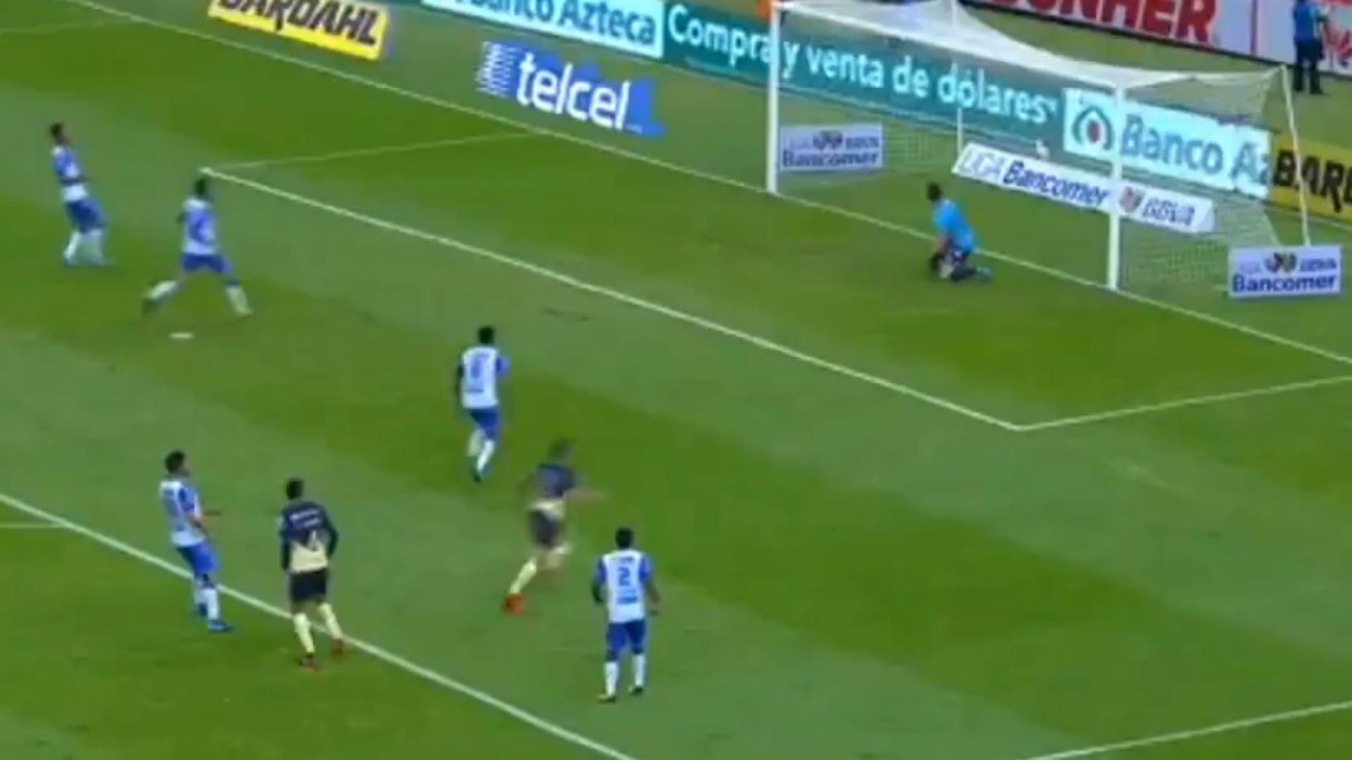 error moises muñoz gol américa puebla j16 ape 17