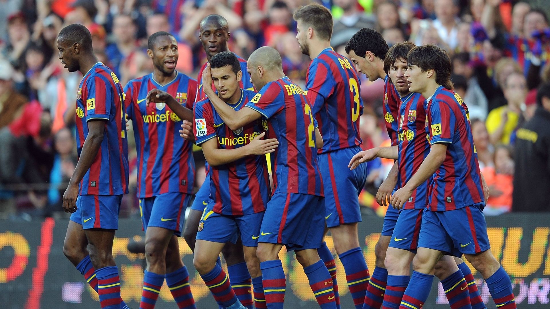 Barcelona Valladolid La Liga 2010