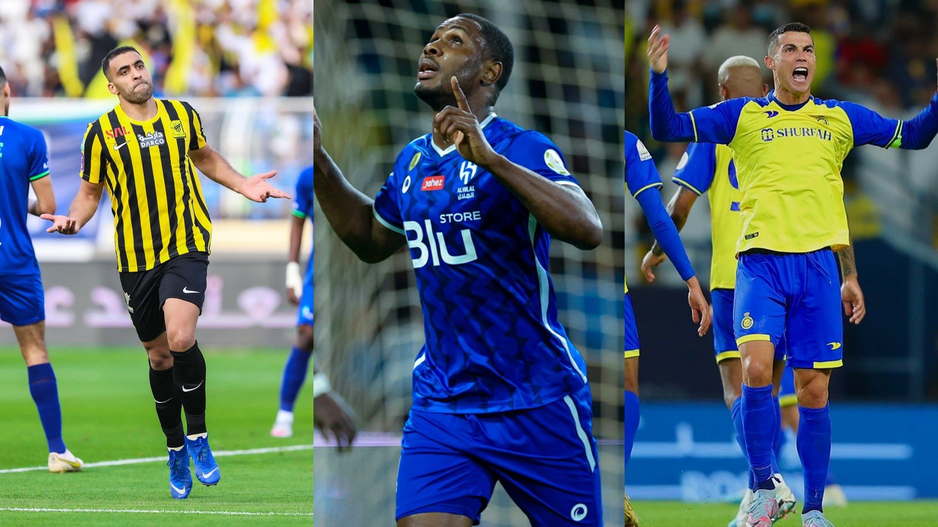 Ronaldo Hamdallah Ighalo SPL GFX