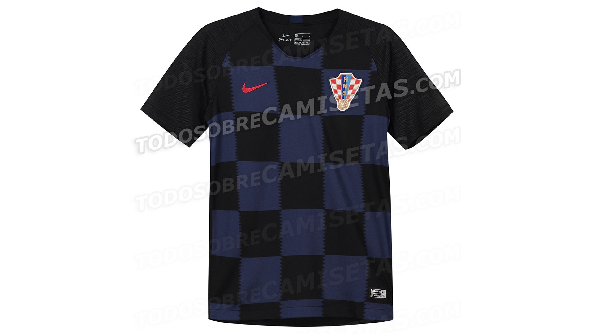 Croacia Camiseta Alternativa Croatia Away Jersey 2018