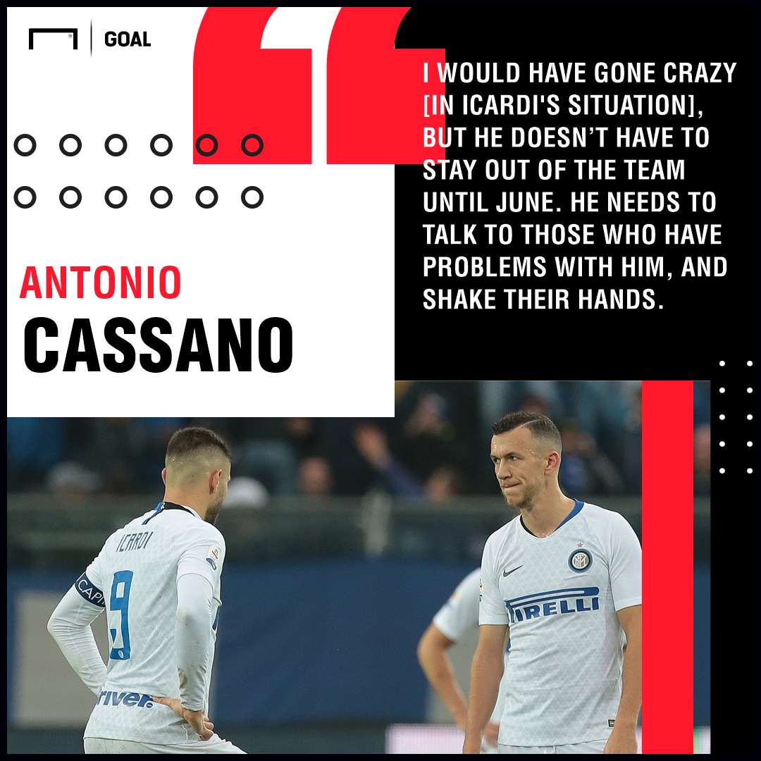 Mauro Icardi Cassano Inter PS