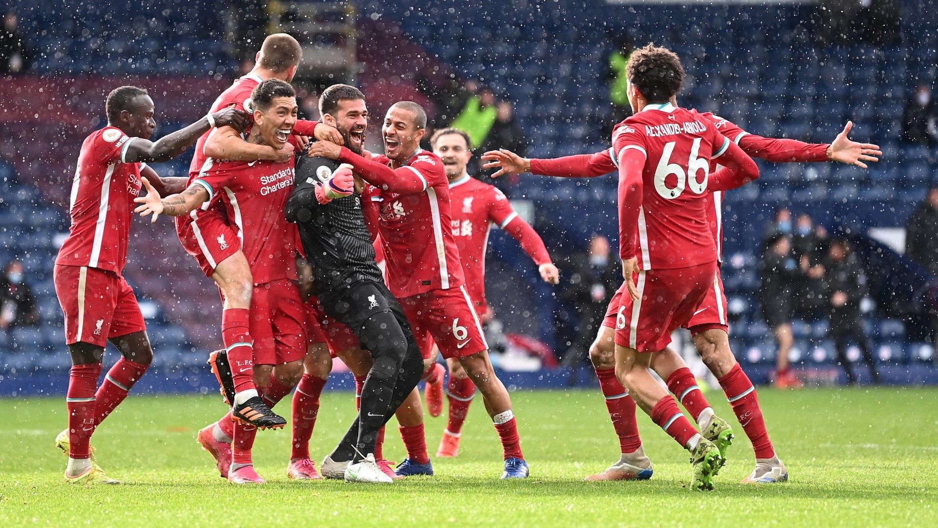 Alisson Liverpool West Brom Premier League 2020-21