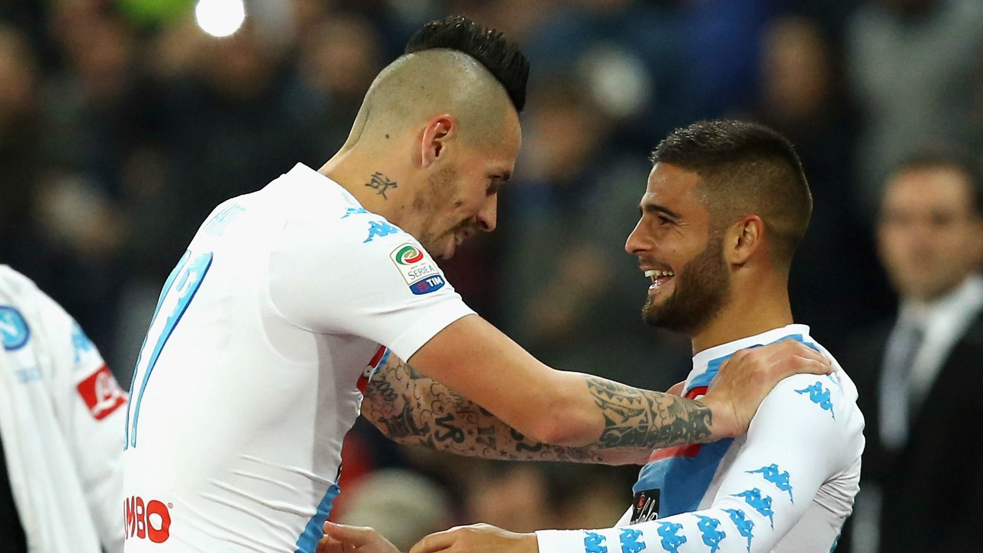 Hamsik Insigne Napoli Inter
