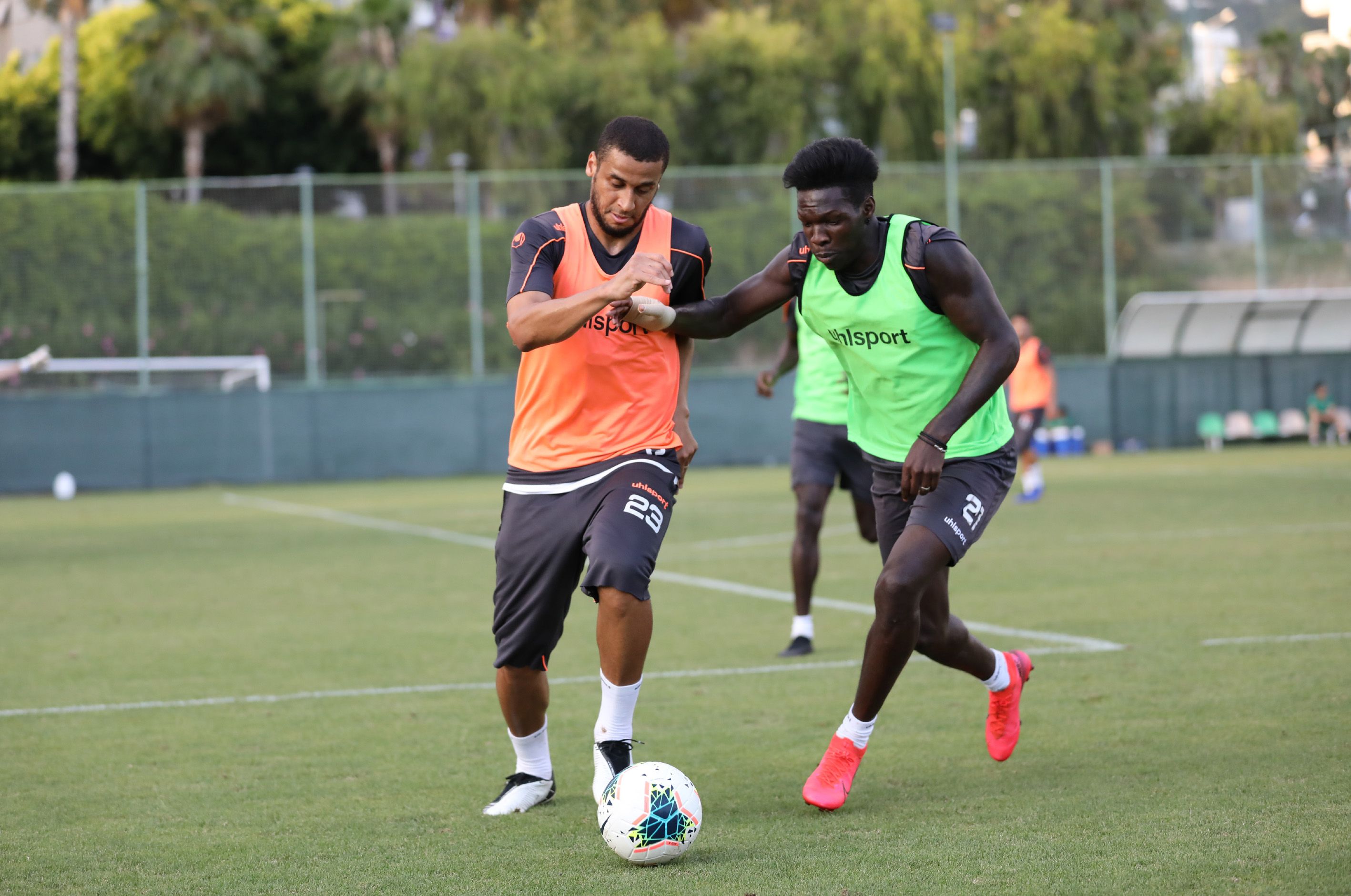 Welinton Fabrice N'Sakala Alanyaspor Training