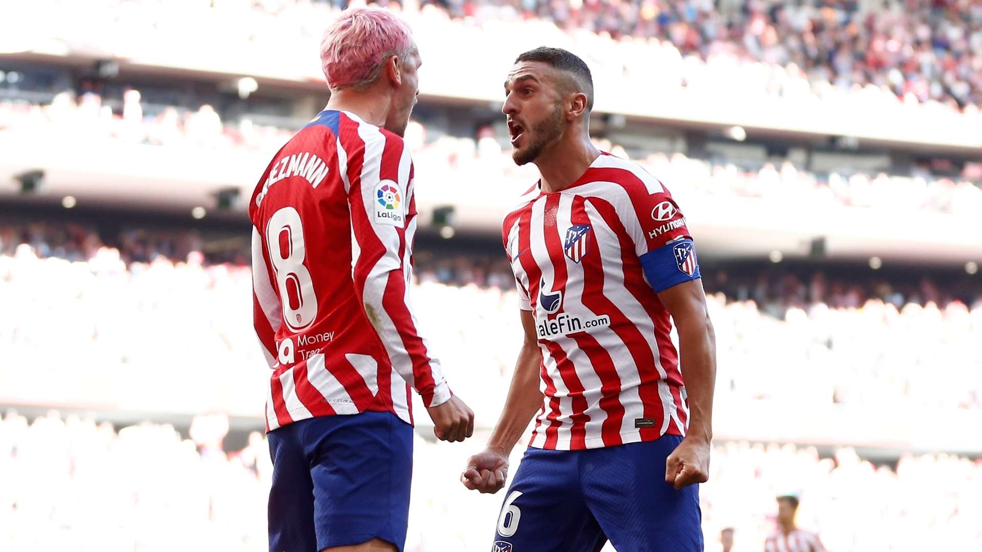 Koke Griezmann Atletico Madrid Almeria LaLiga 2022-23