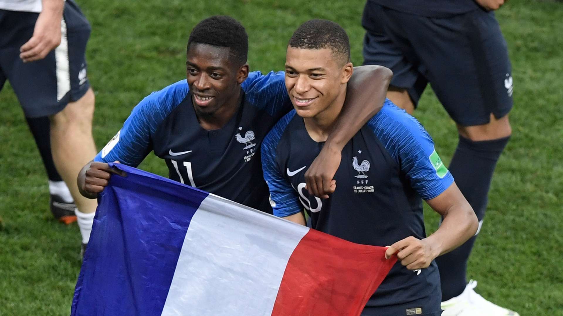 Ousmane Dembele Kylian Mbappe France