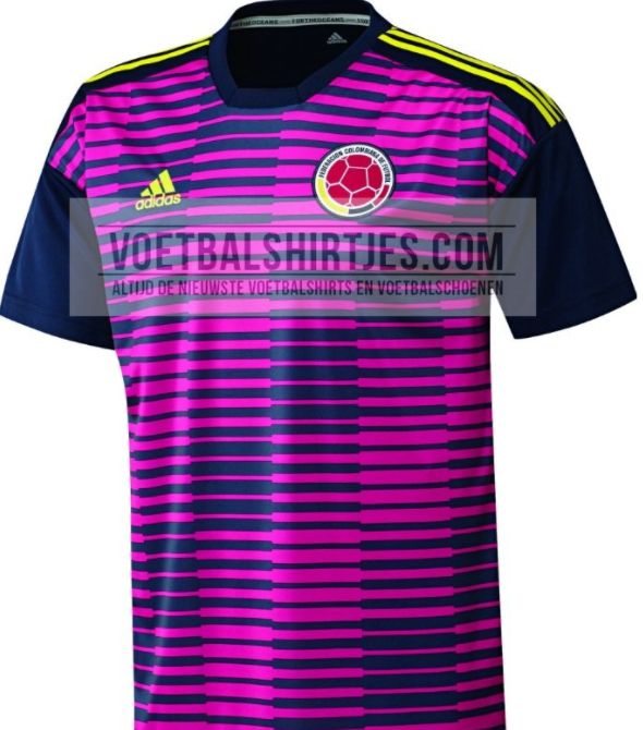 camiseta entrenamiento colombia