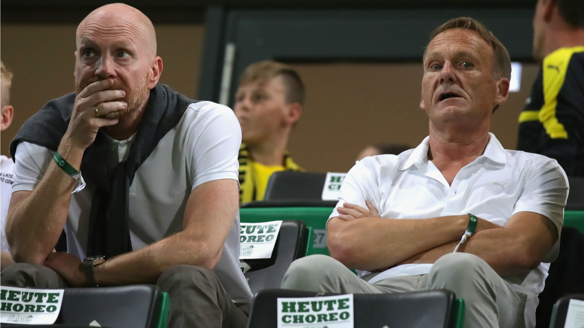 Matthias Sammer Hans Joachim Watzke Borussia Dortmund