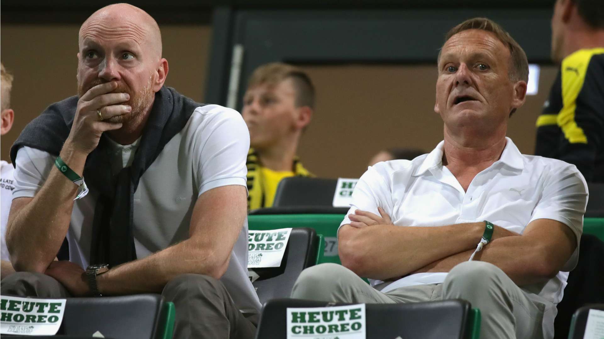 Matthias Sammer Hans Joachim Watzke Borussia Dortmund
