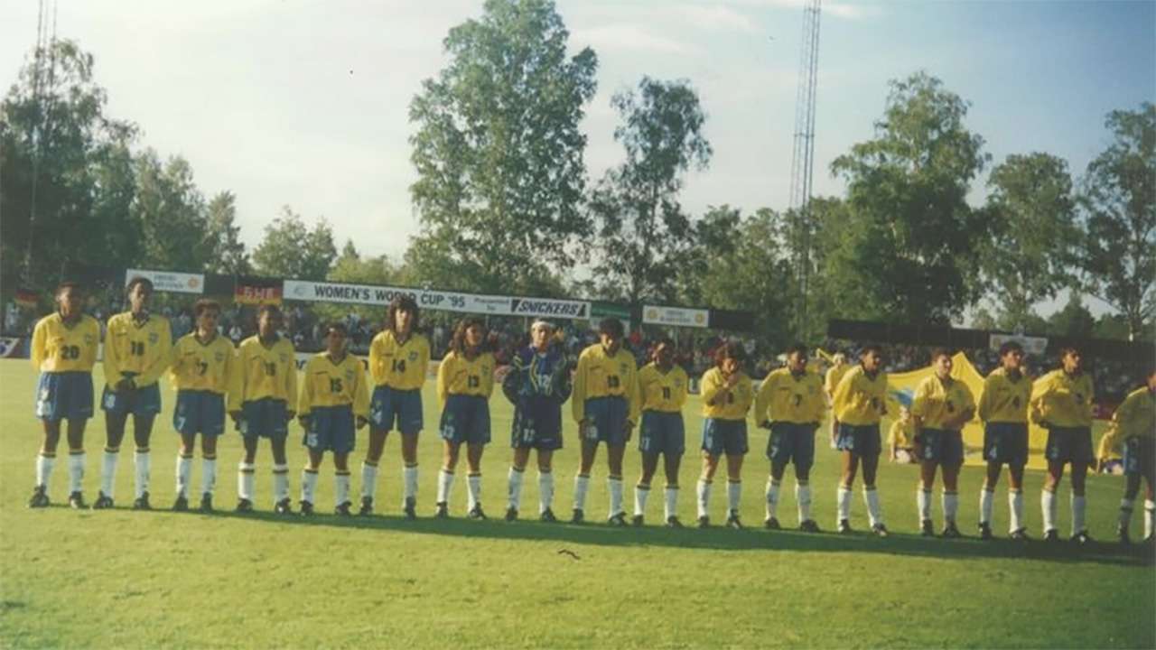 Brasil Seleção Feminina Copa do Mundo 1995