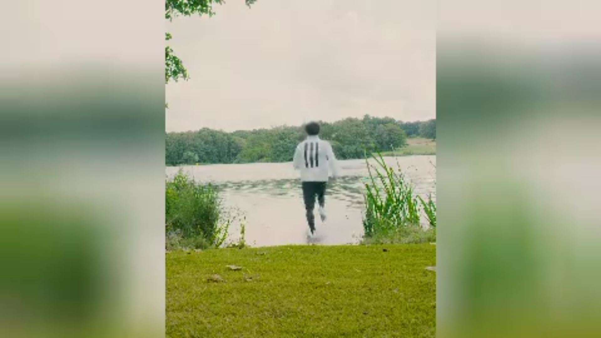 Mohamed Salah Liverpool walking on water