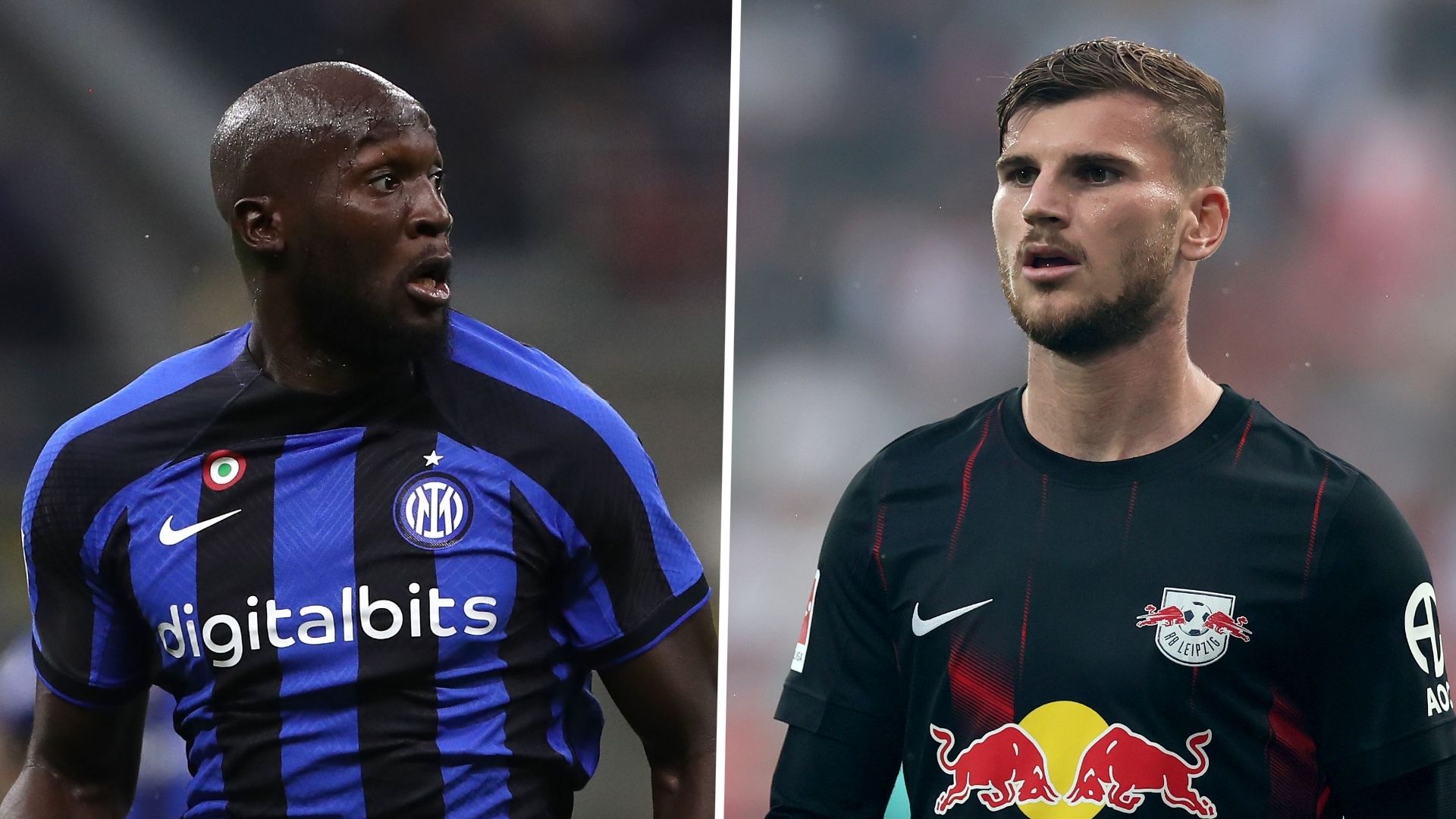 Romelu Lukaku Timo Werner GFX