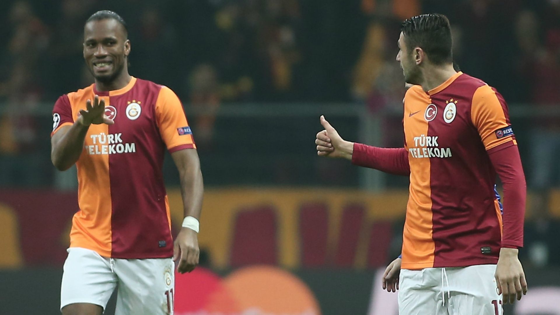 Didier Drogba Burak Yilmaz Galatasaray