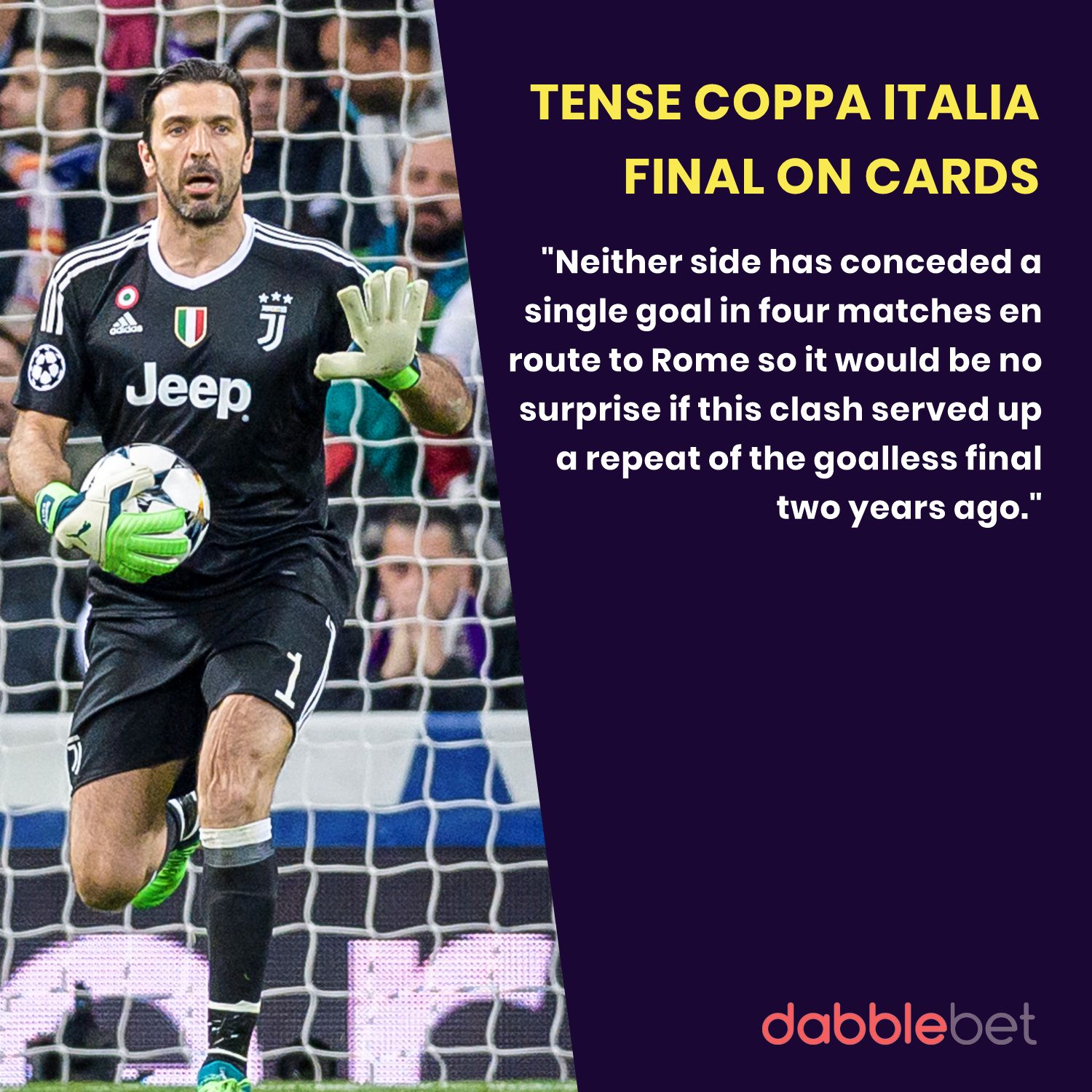 Juventus Milan Coppa Italia graphic