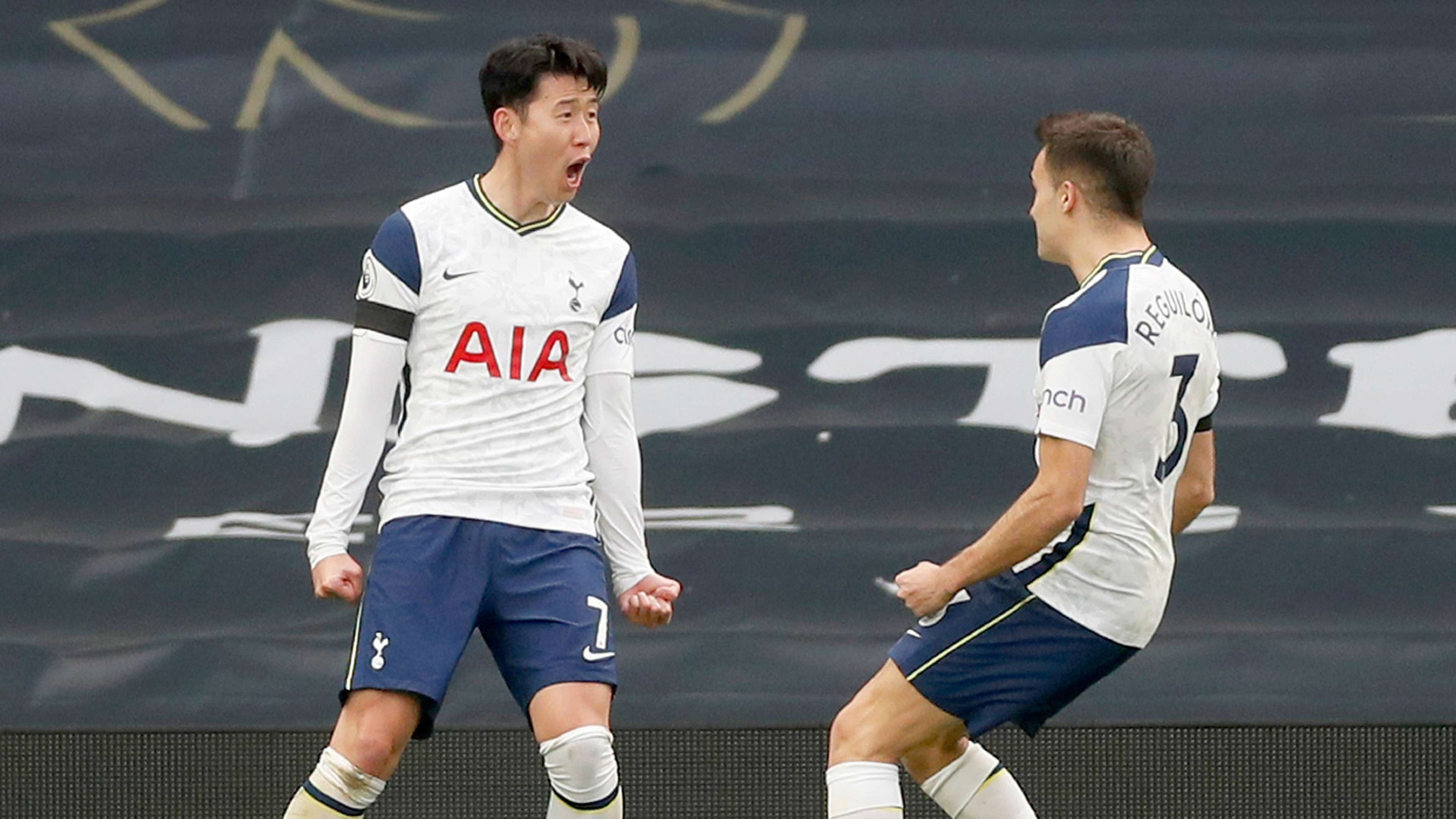Son Heung-min Tottenham vs Man Utd Premier League 2020-21