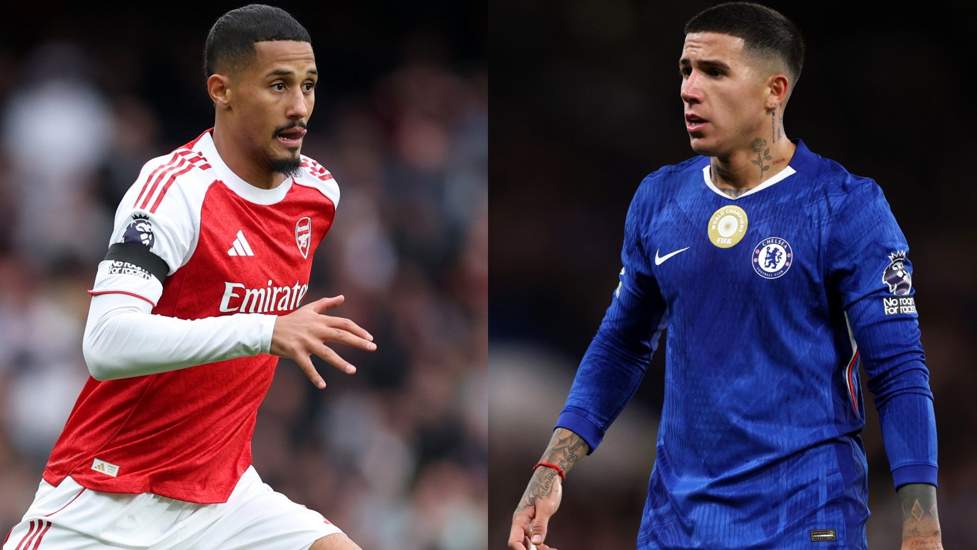 William Saliba Enzo Fernandez