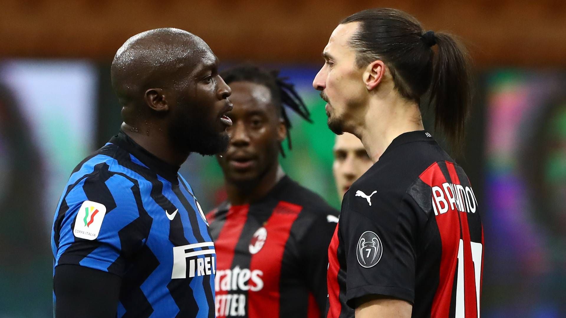 Romelu Lukaku Zlatan Ibrahimovic Coppa Italia