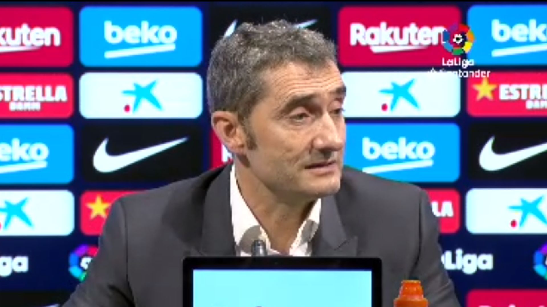 Ernesto Valverde Barcelona 24-09-2019