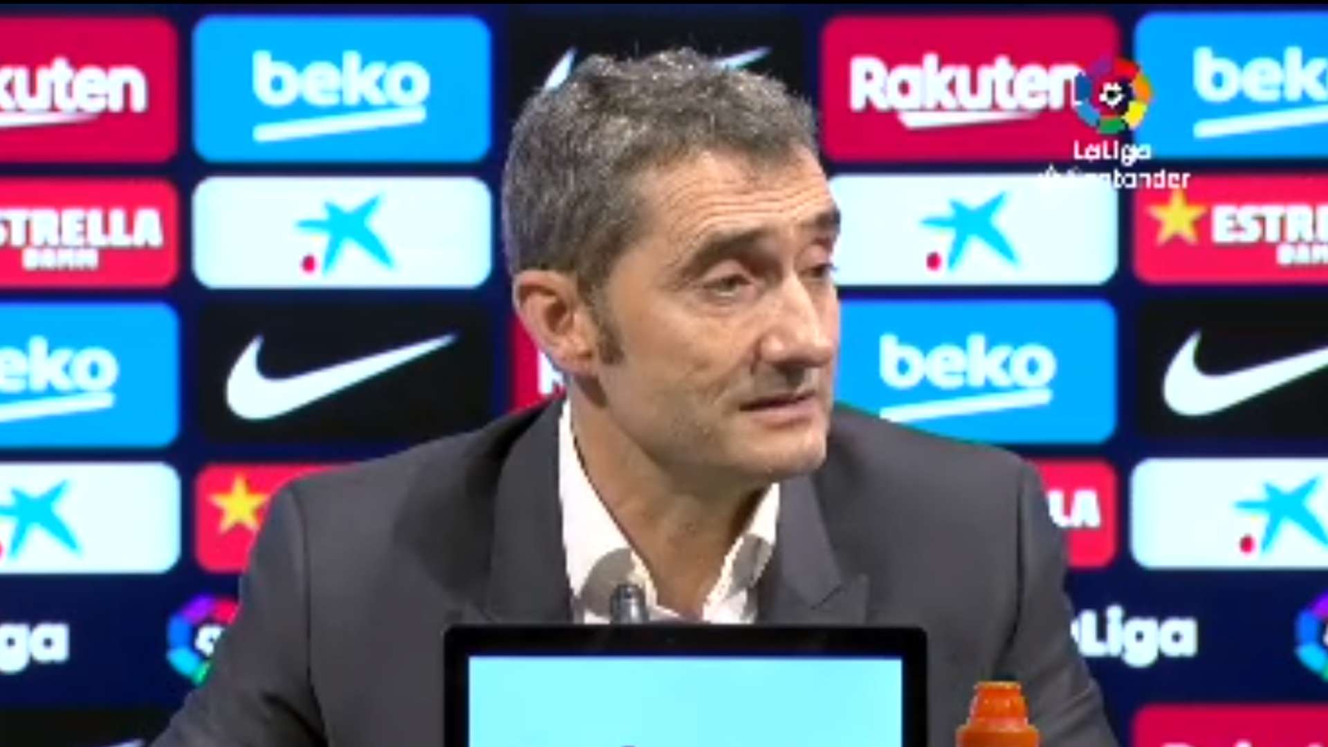 Ernesto Valverde Barcelona 24-09-2019