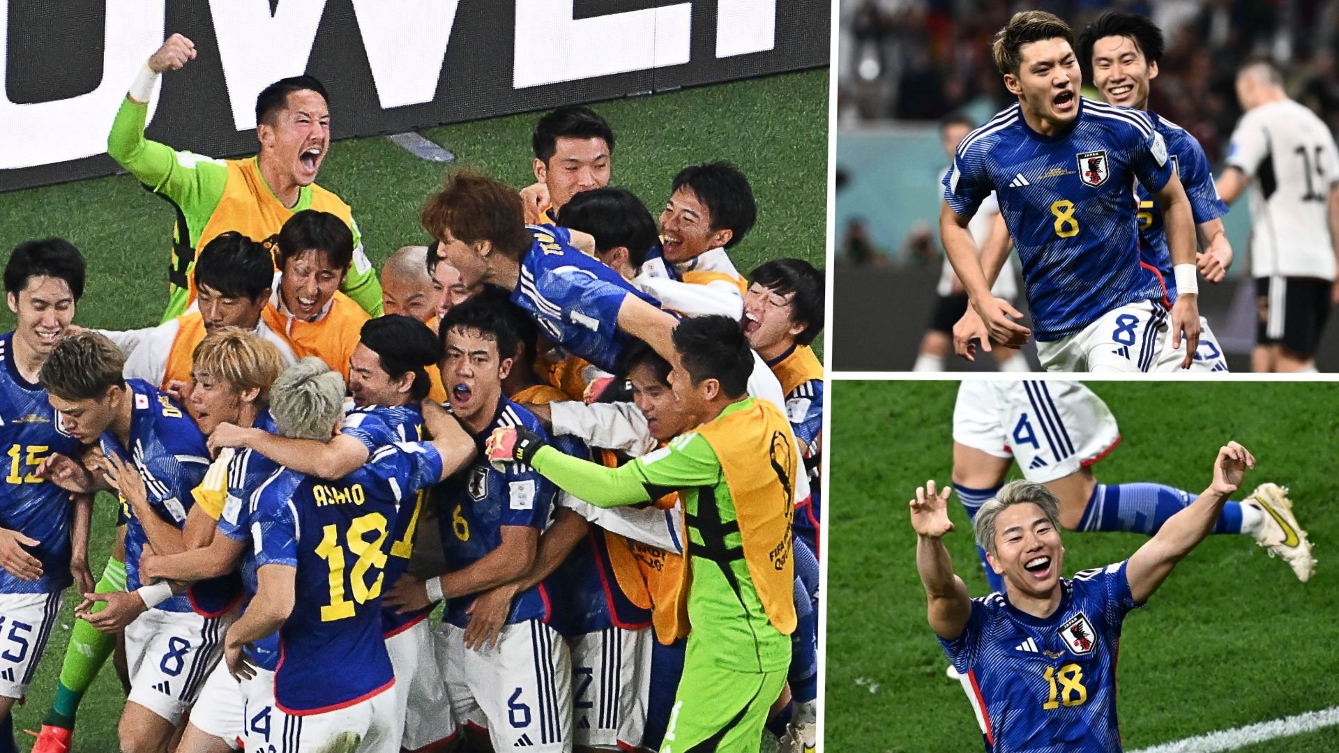 Japan Vs. Germany, Ritsu Doan,Takuma Asano GFX