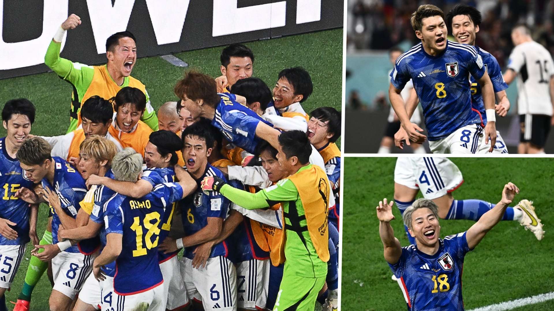 Japan Vs. Germany, Ritsu Doan,Takuma Asano GFX