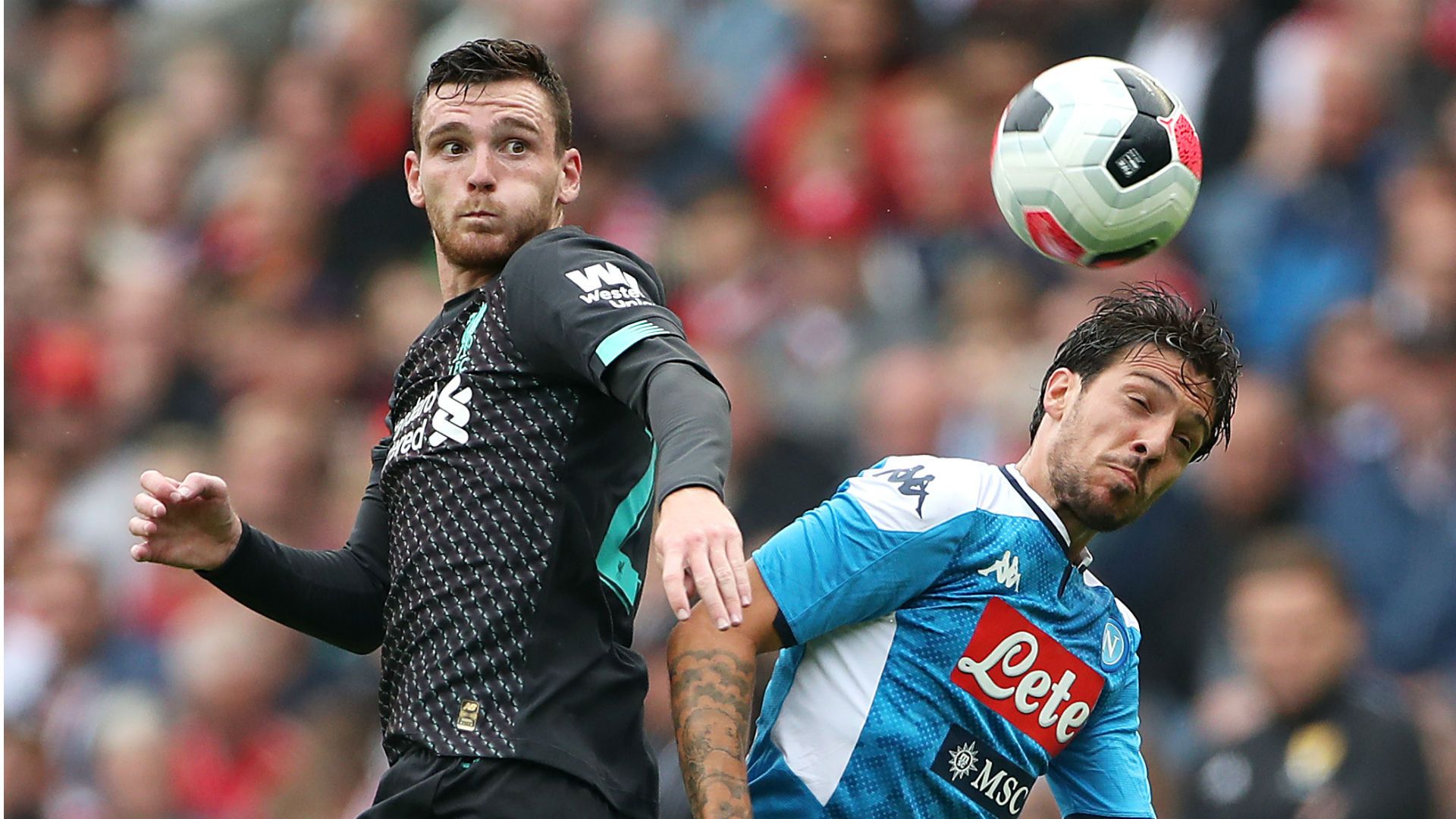 Robertson Verdi Liverpool Napoli