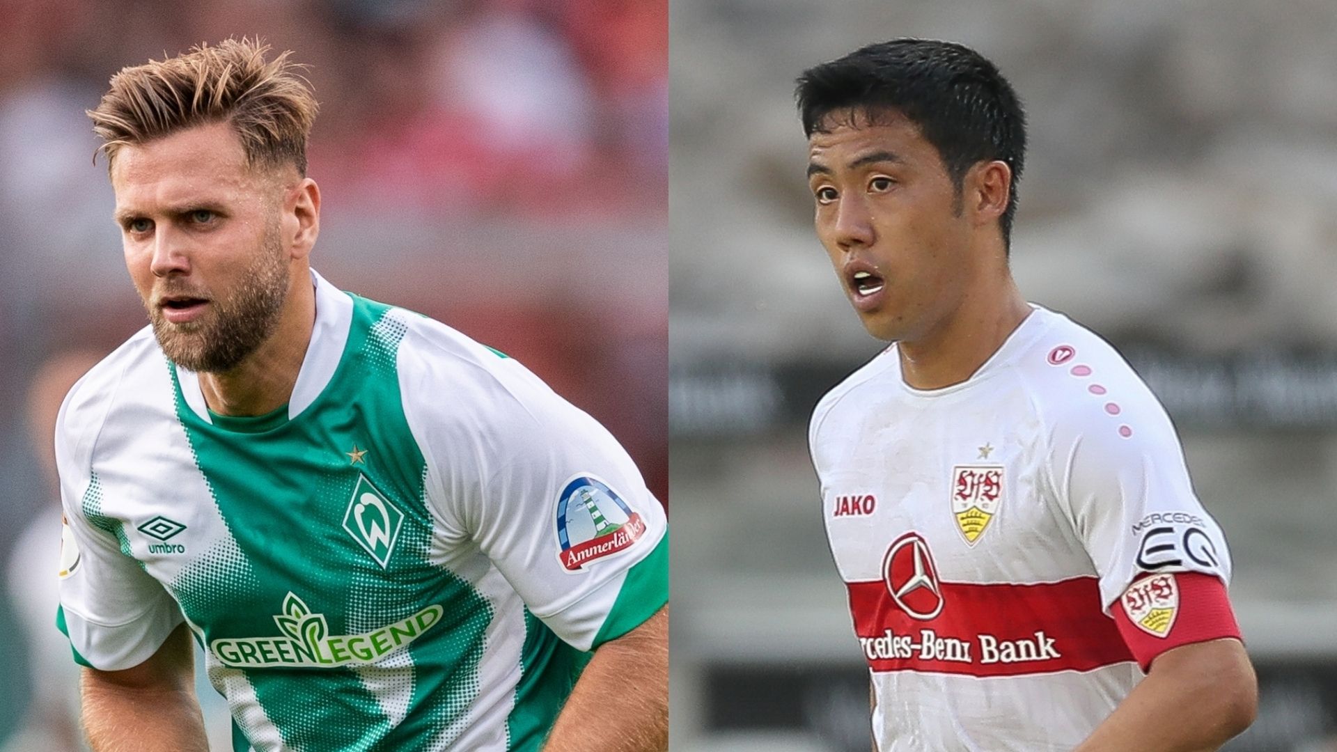 Niclas Fuellkrug Bremen Wataru Endo Stuttgart