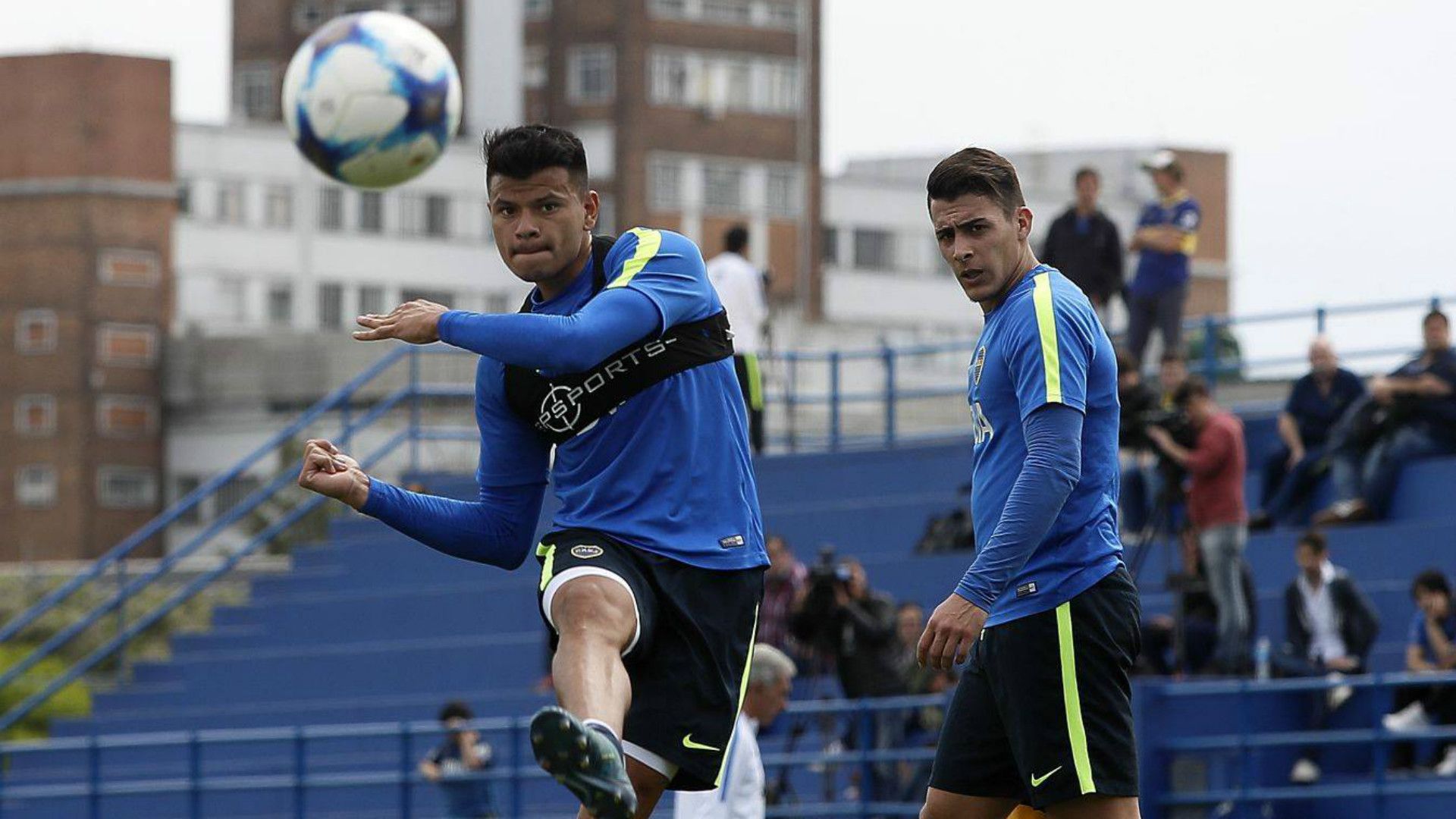 Bou Pavon Boca Entrenamiento