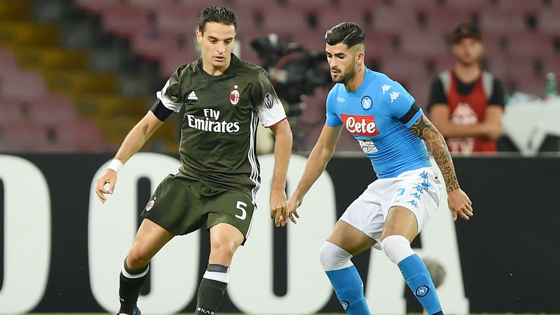 Giacomo Bonaventura Napoli Milan Serie A 27082016