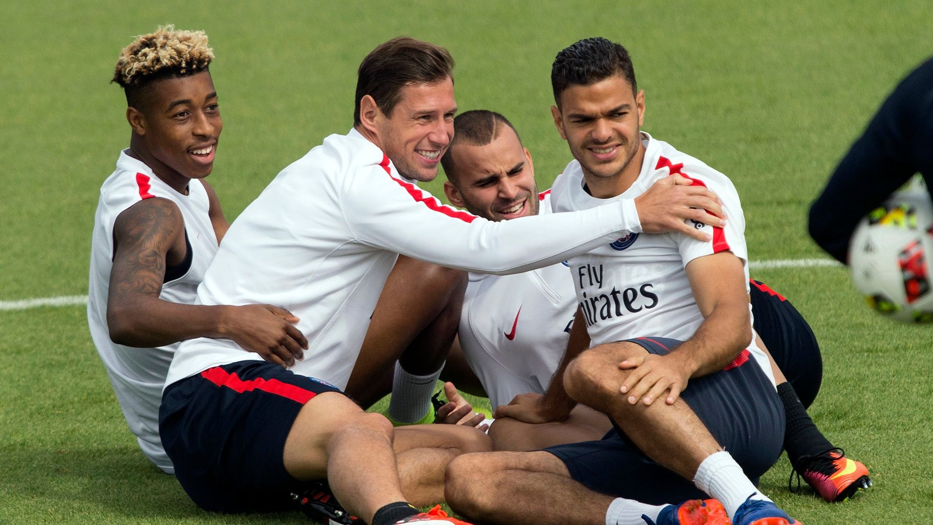 Presnel Kimpembe Grzegorz Krychowiak Jese Rodriguez Hatem Ben Arfa PSG