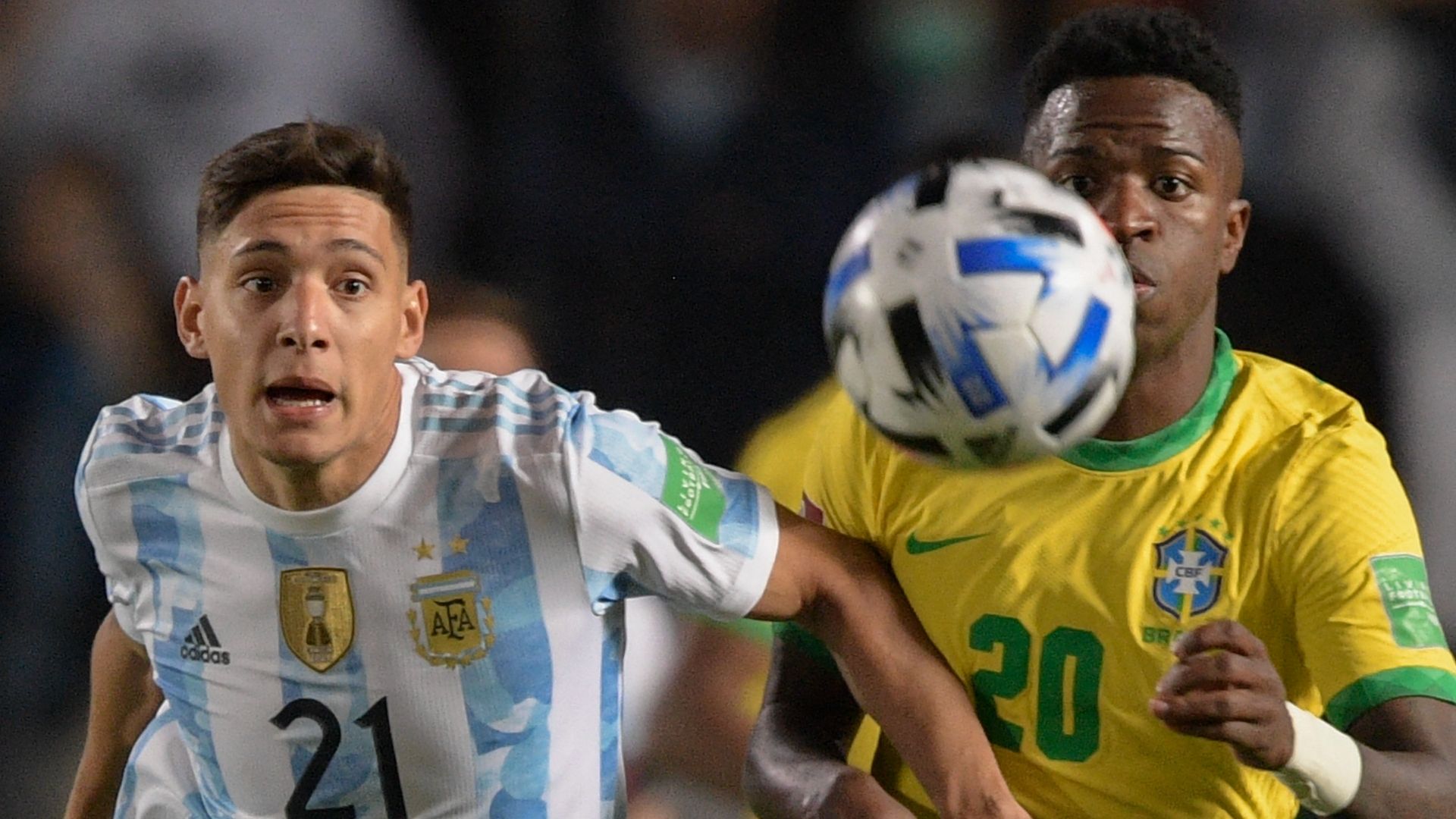 Vinicius Junior Molina Argentina Brazil 2021