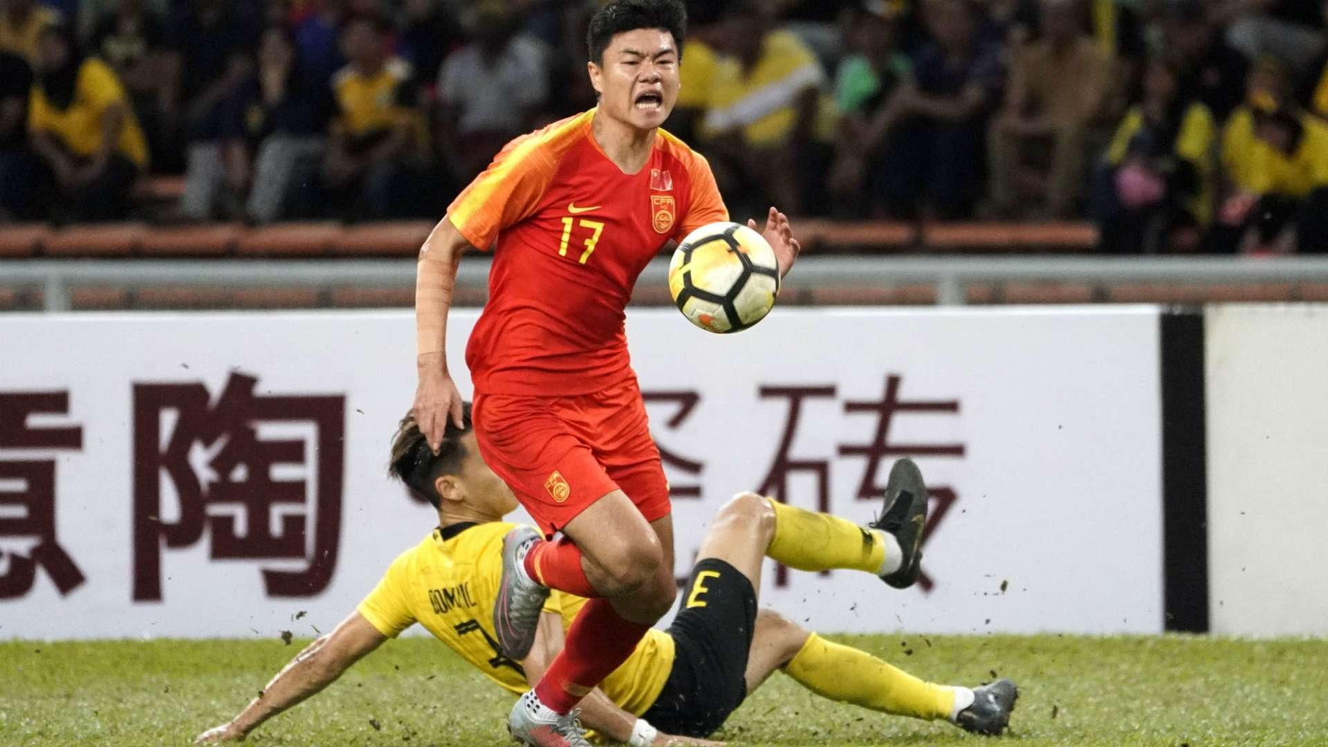 Dominic Tan, Malaysia U23 v China U23, AFC U23 Championship qualifier, 26 Mar 2019