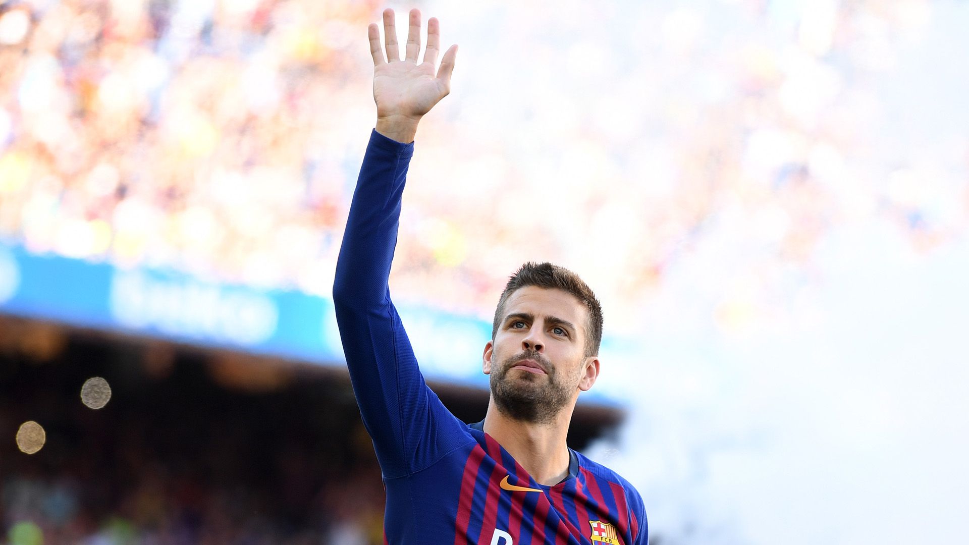 Gerard Pique FC Barcelona 2018