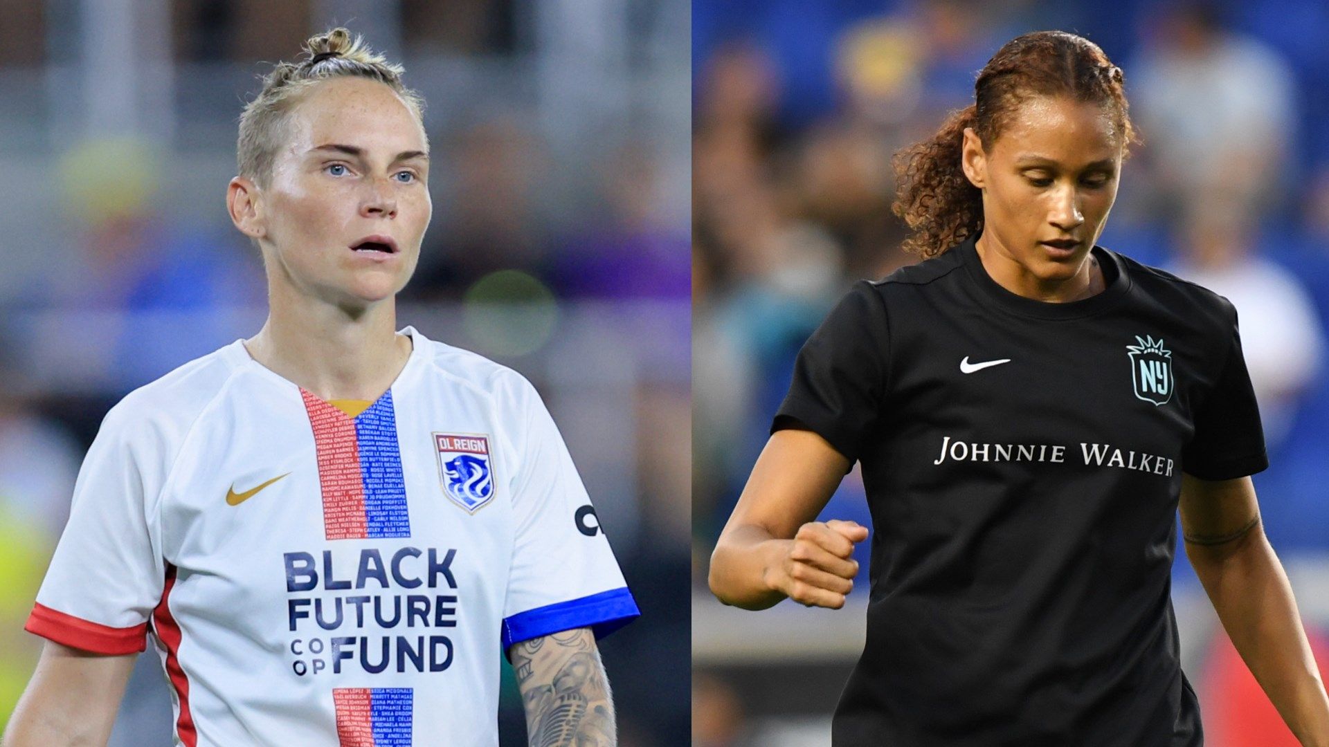 Jess Fishlock & Lynn Williams NWSL Split
