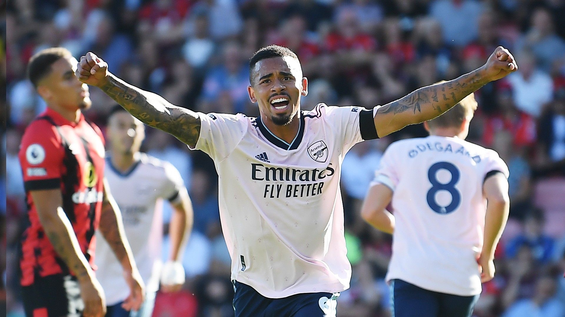 Jesus Arsenal Bournemouth 2022