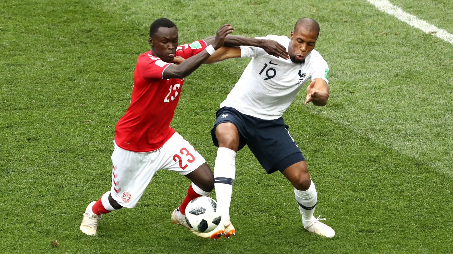 Pione Sisto Djibril Sidibe France Denmark 26062018