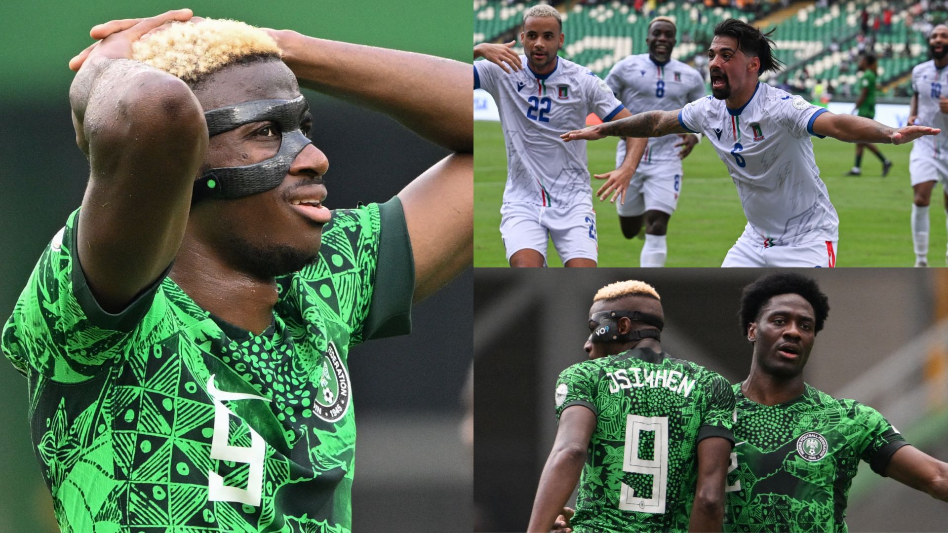 Victor Osimhen Nigeria Equatorial Guinea Afcon 2024