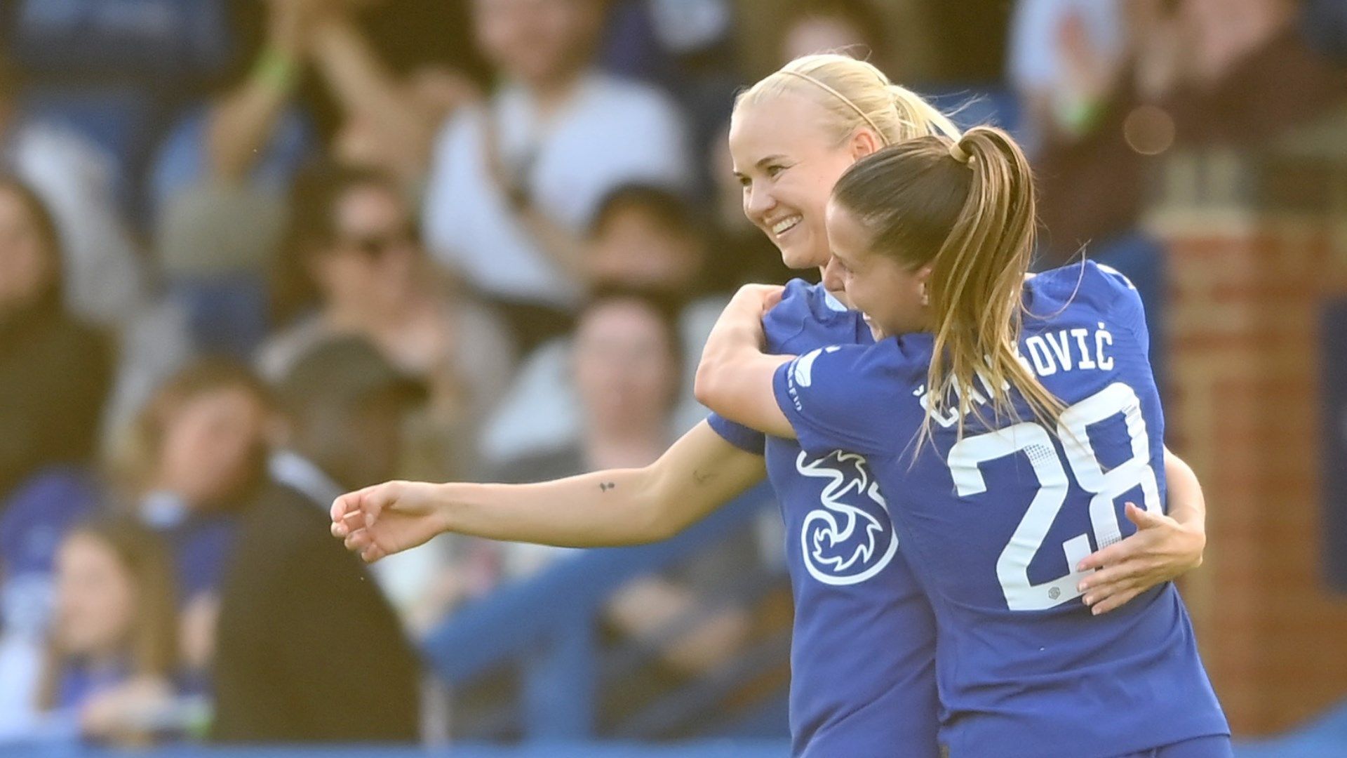 Pernille Harder Jelena Cankovic Chelsea Women 2022-23