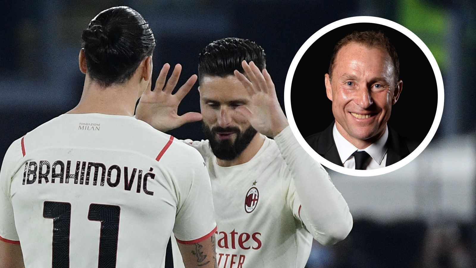 AC Milan Ibrahimovic Giroud Papin