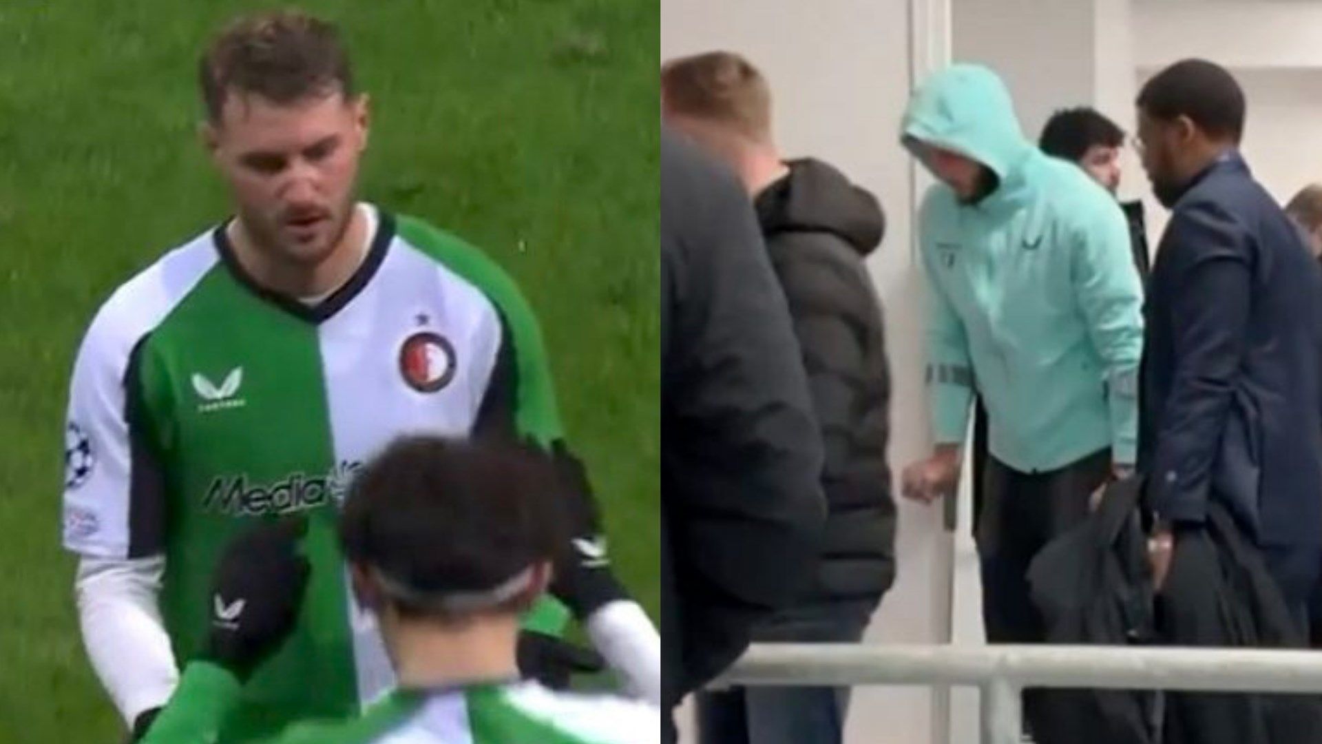 Gimenez injury Feyenoord