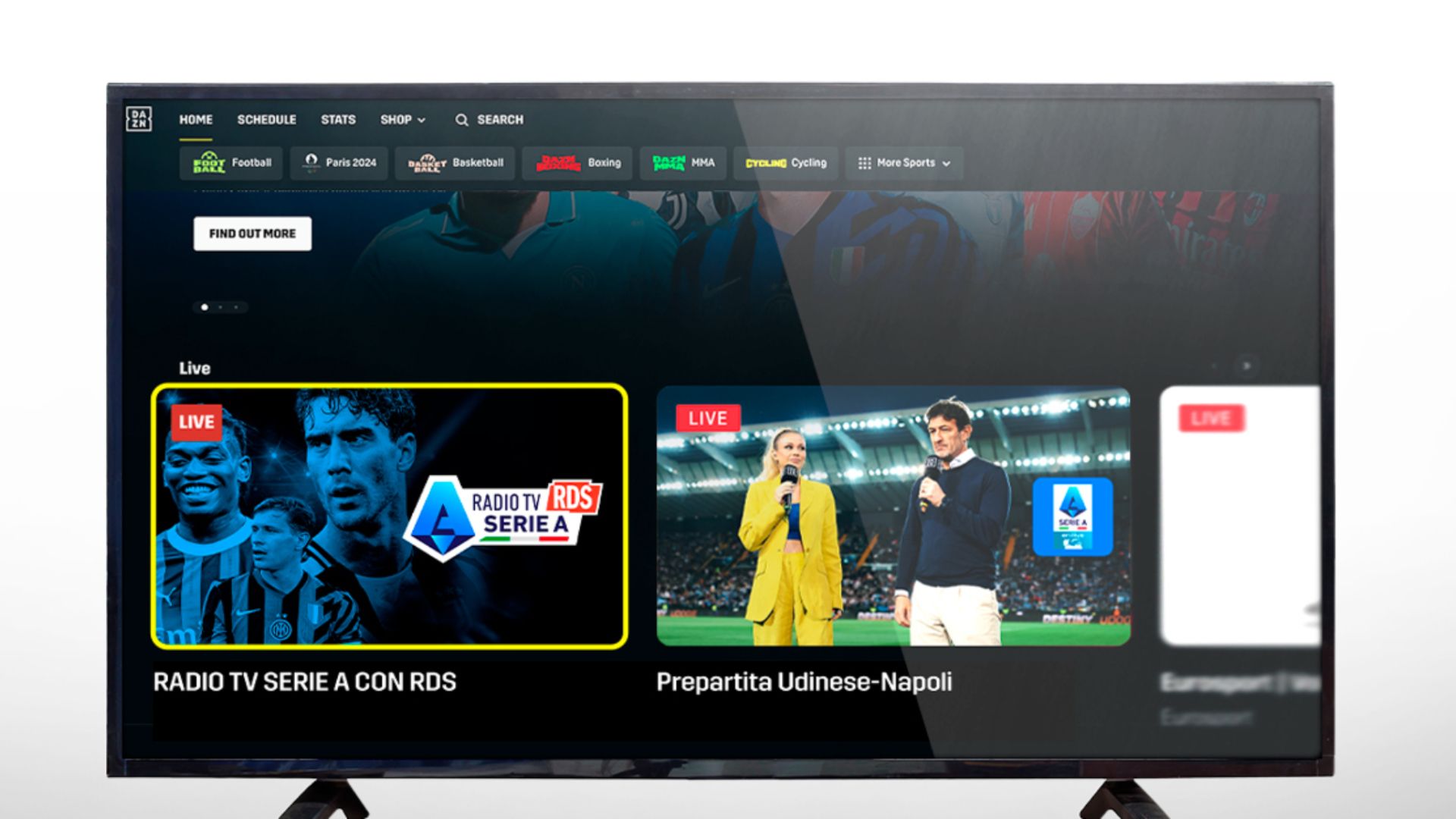 Radio TV Serie A RDS DAZN