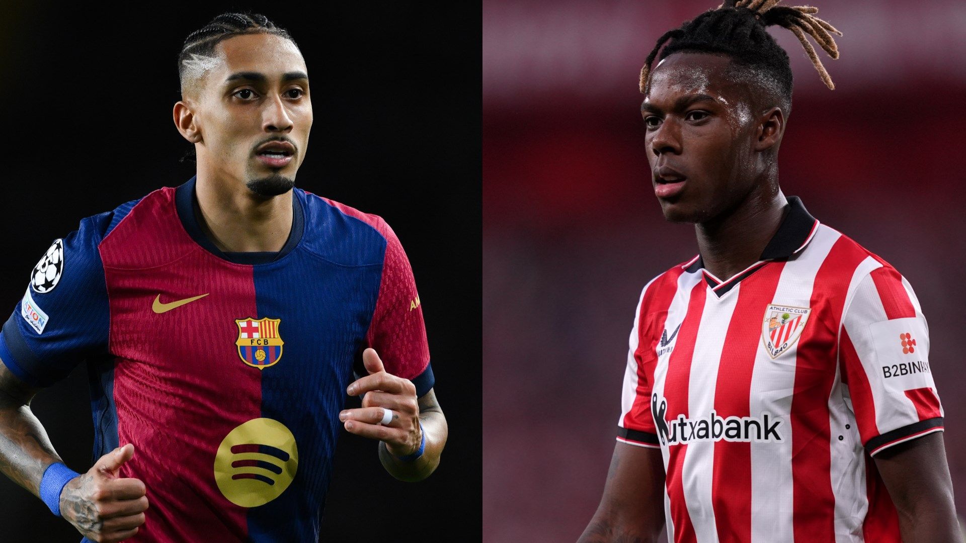 'Player of the highest quality' - Raphinha backing Barcelona to sign Nico Williams and believes Spain star would be 'good for the team' despite potential battle for starting berth | Goal.com UK