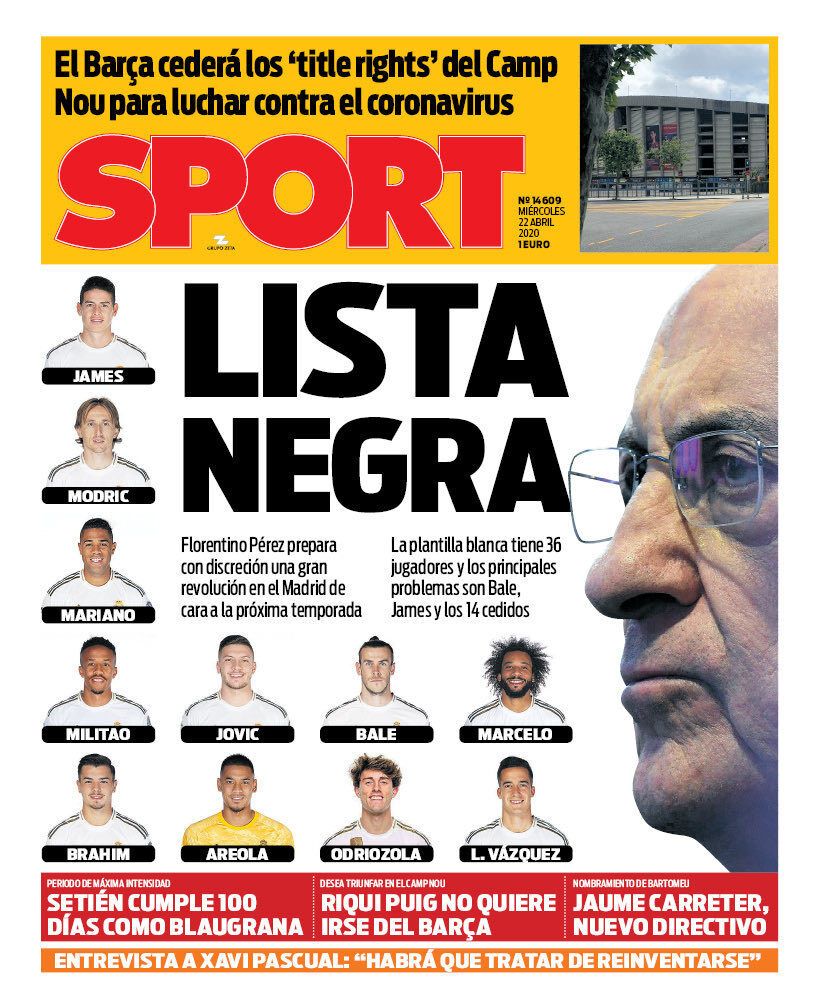 Sport April 22
