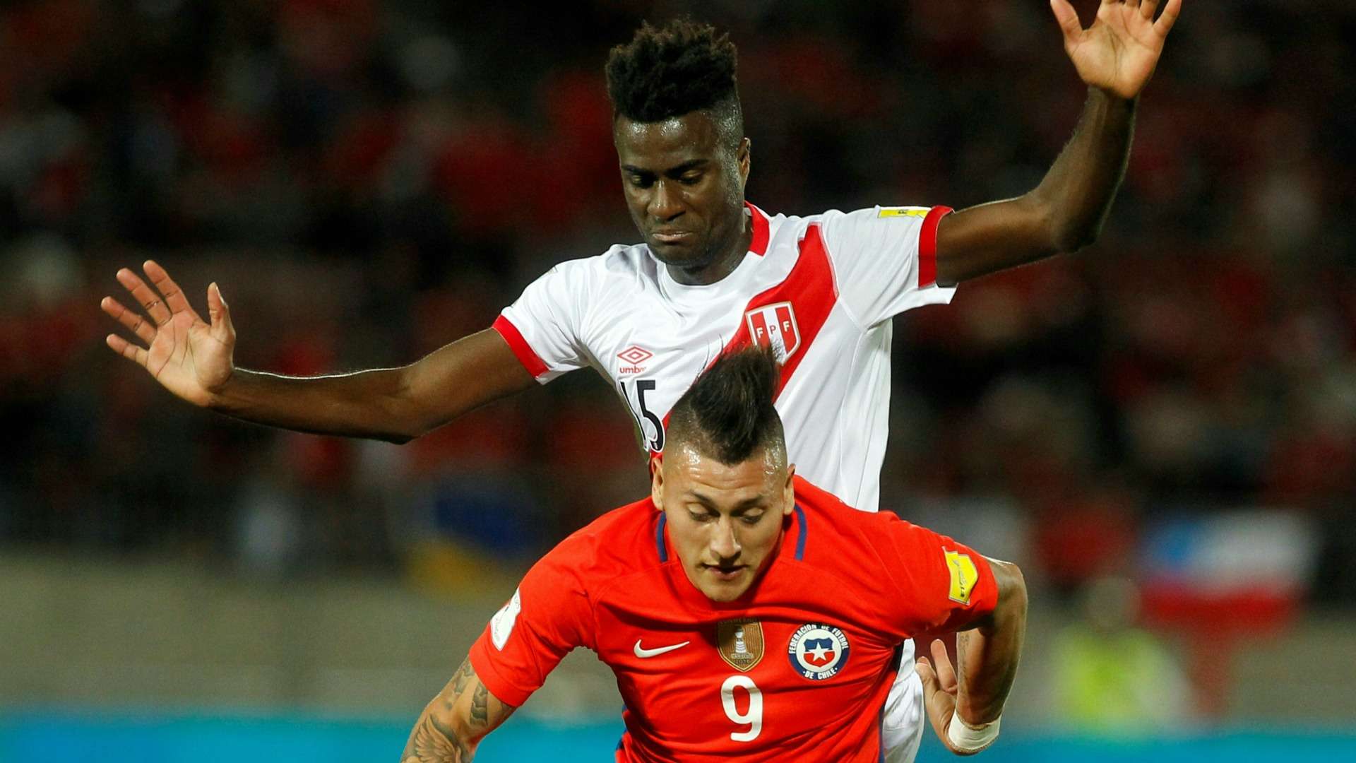 Nicolás Castillo y Christian Ramos