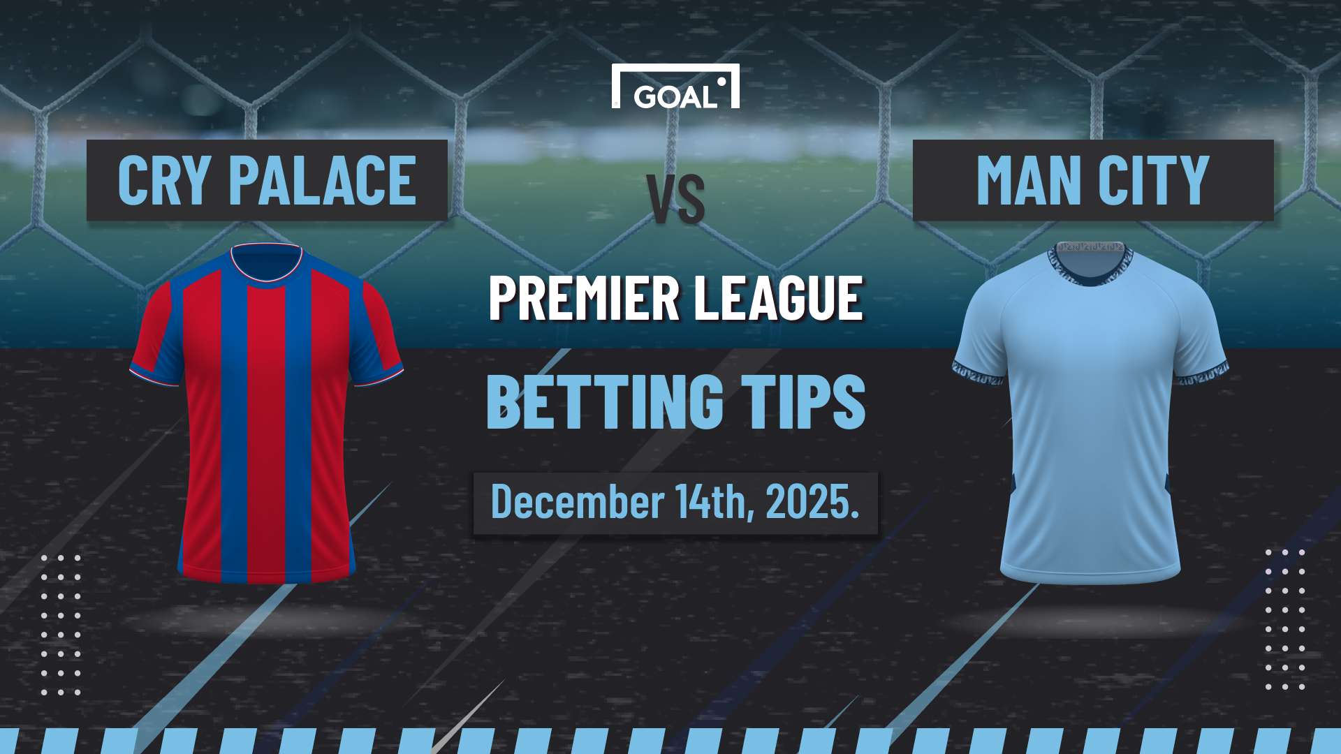 Crystal Palace vs Manchester City predictions