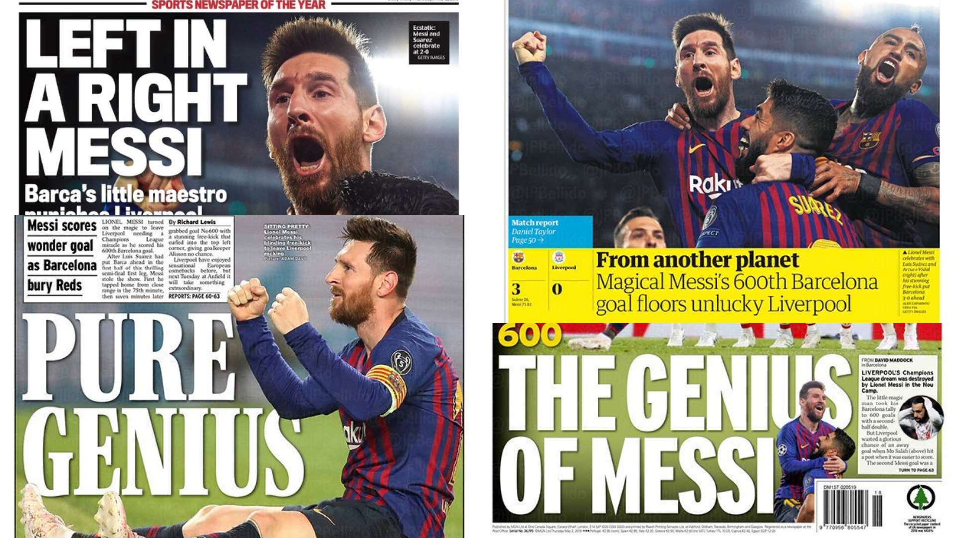 Portadas Messi