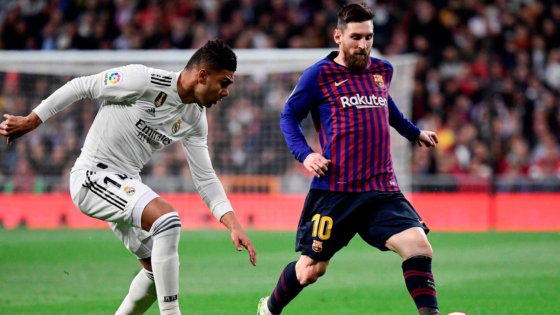 Lionel Messi Casemiro Real Barca 02032019