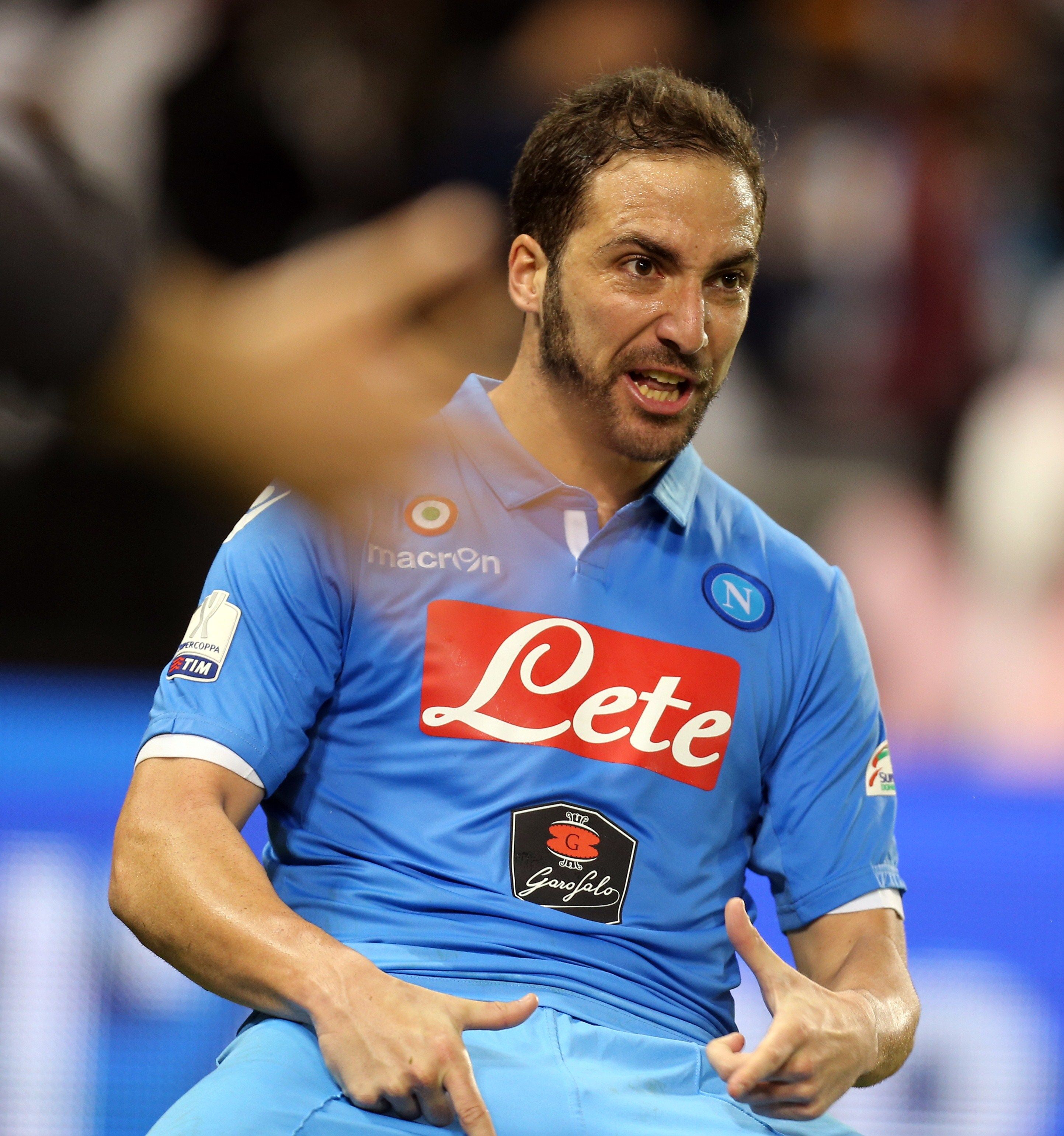 Gonzalo Higuain Napoli Juve Supercoppa 2014